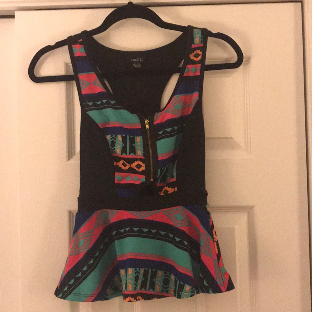 Peplum top